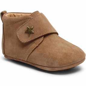 Leather Efficient Design Bisgaard Indoor Shoes Baby Star Camel