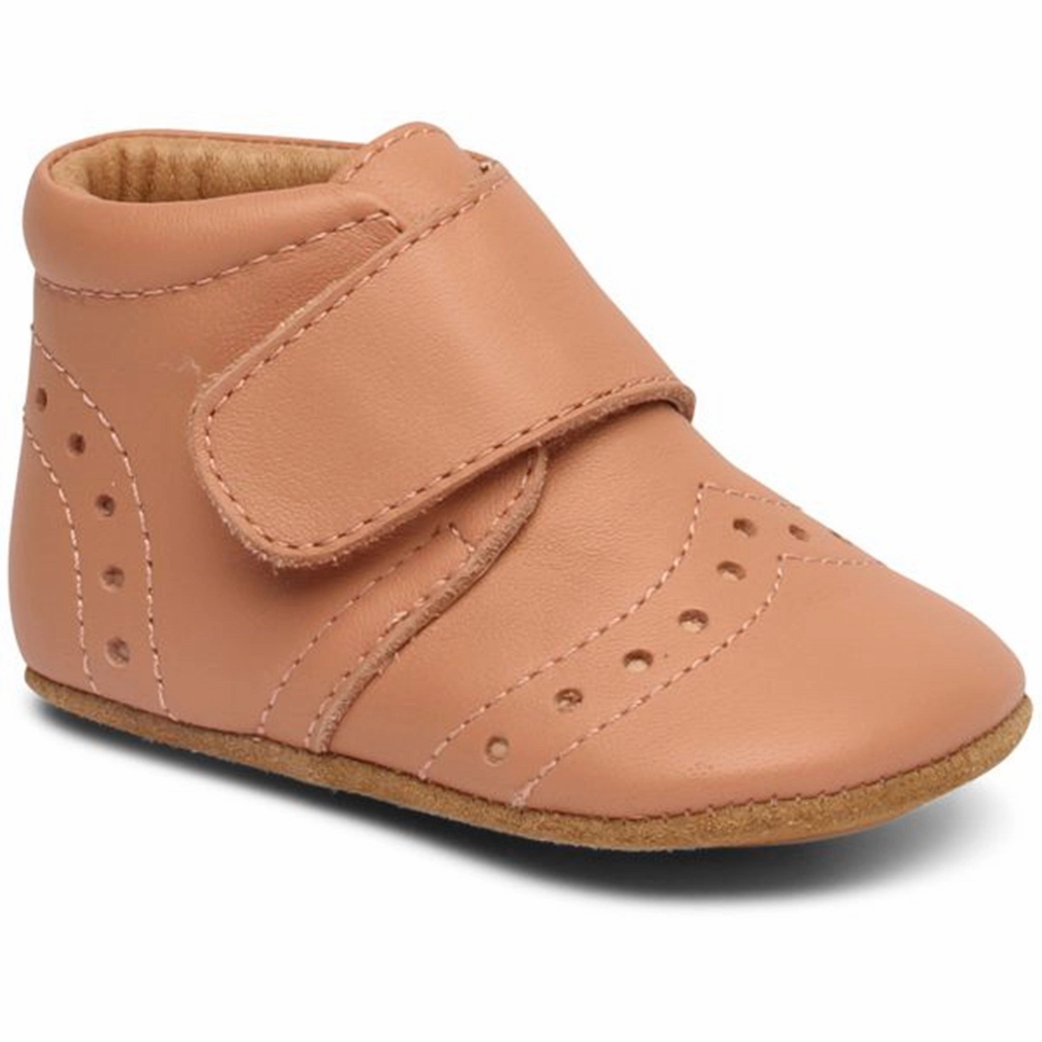 Compact Size Efficient Design Bisgaard Indoor Shoes Velcro Petit Nude
