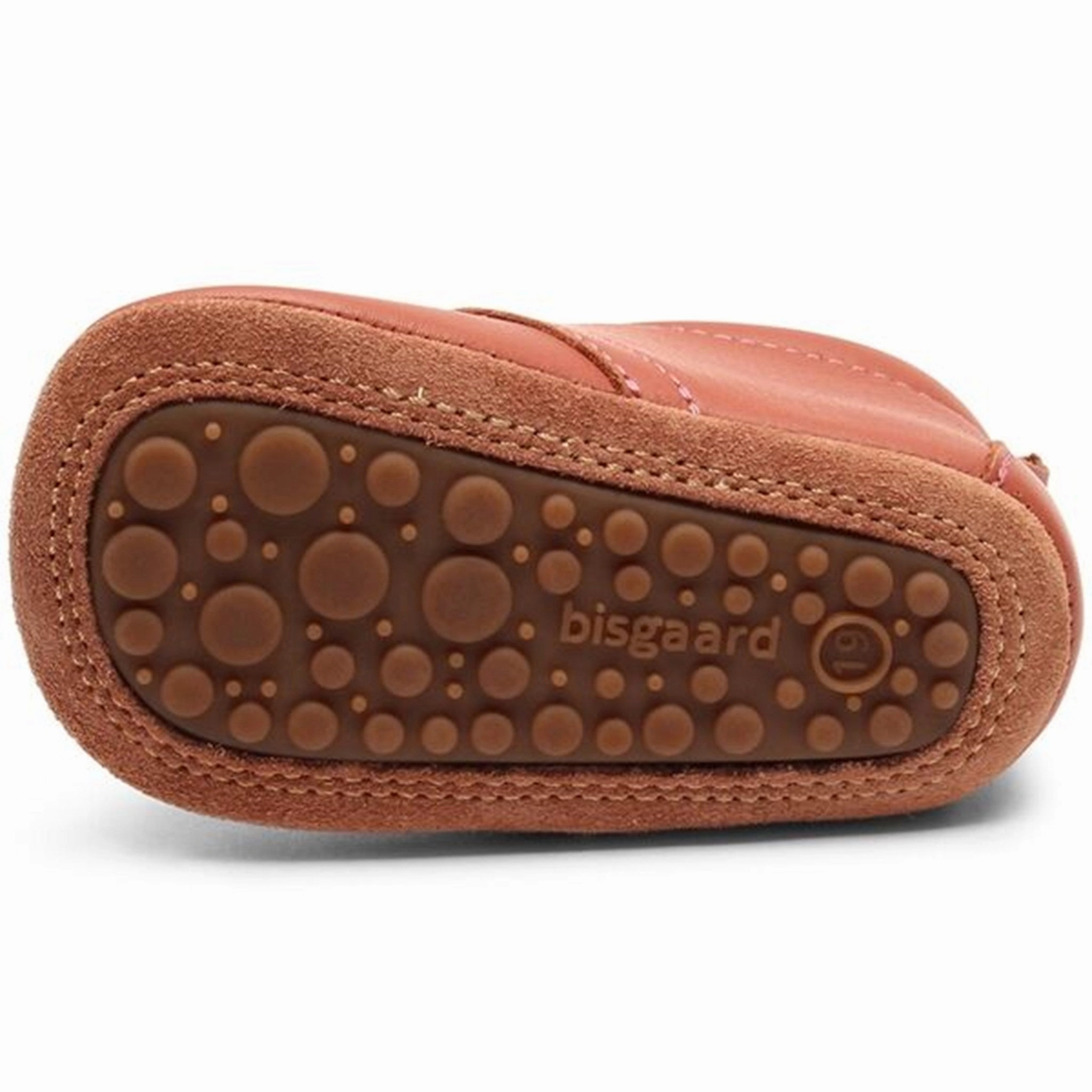 Textured Grip Adaptive Fit Technology Bisgaard Indoor Shoes Velcro Star 12301 Old Rose