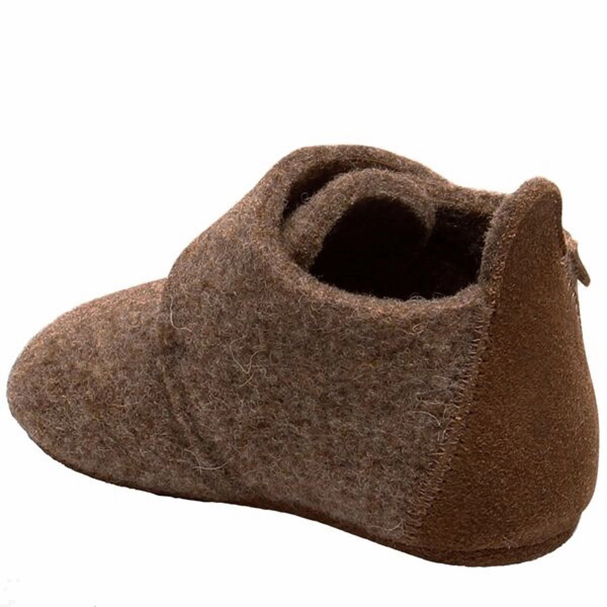 Bisgaard Indoor Shoes Wool Camel High Traction Easy Footwear