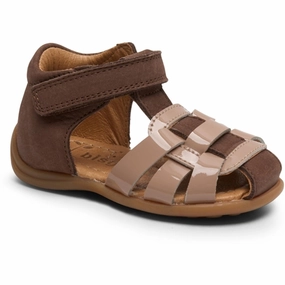 Bisgaard Jessie Sandal Brown Comfortable Slip-Ons