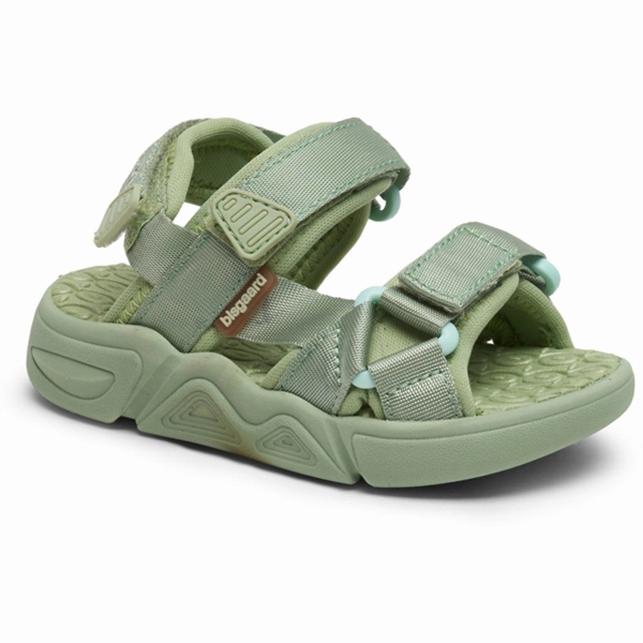 Bisgaard Louis Sandal Green Travel Essential Expandable