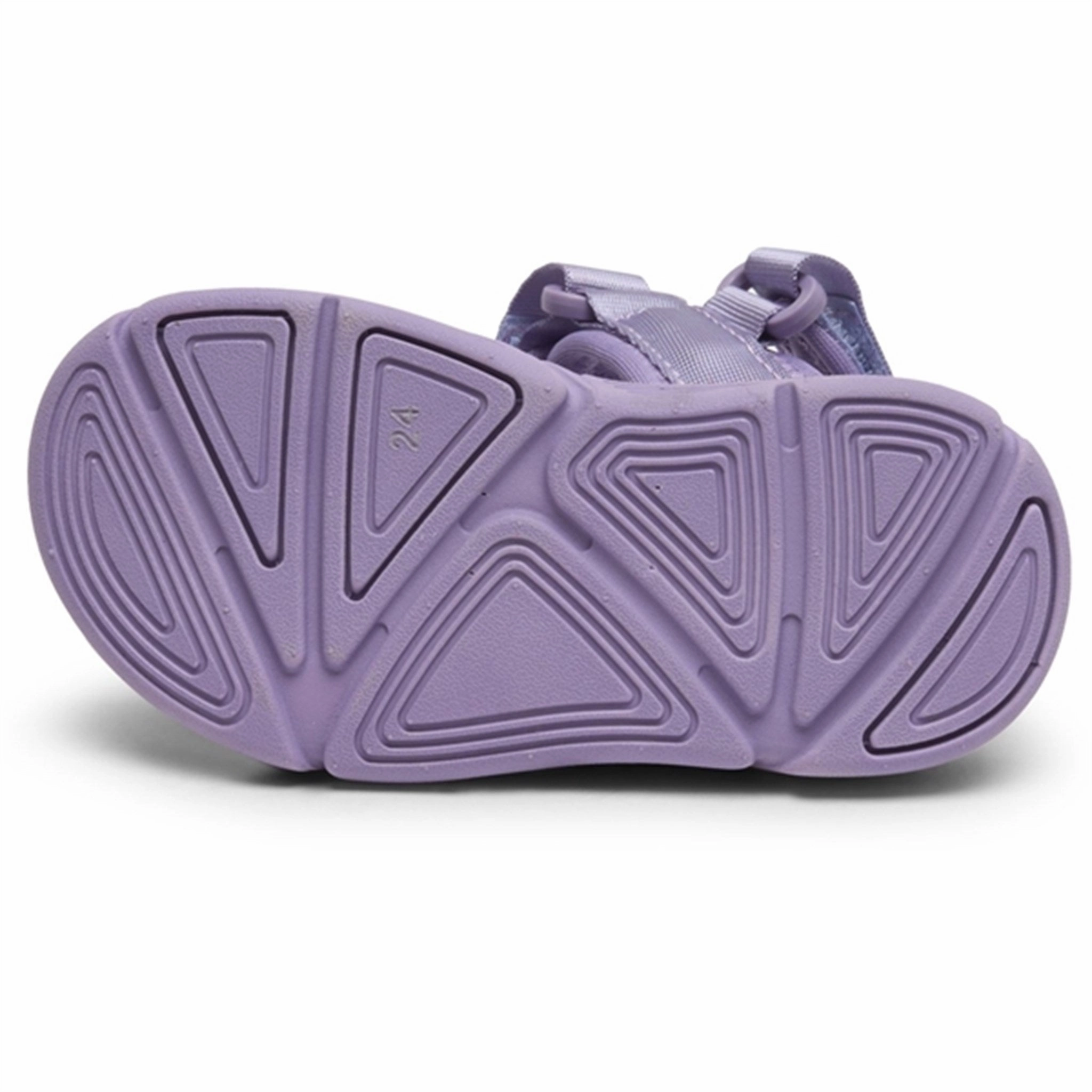 Bisgaard Louis Sandal Lavender Sporty Look