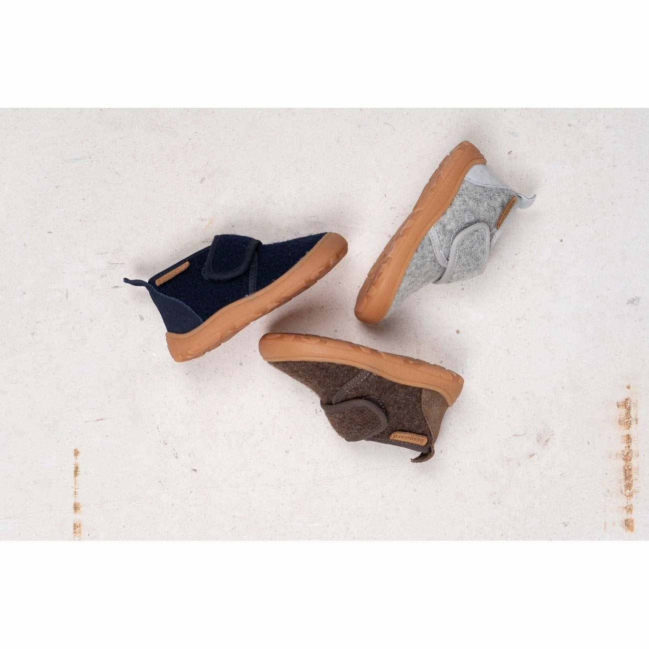 Bisgaard Navy Barefoot Basic Home Shoe Quick Comfort Walk