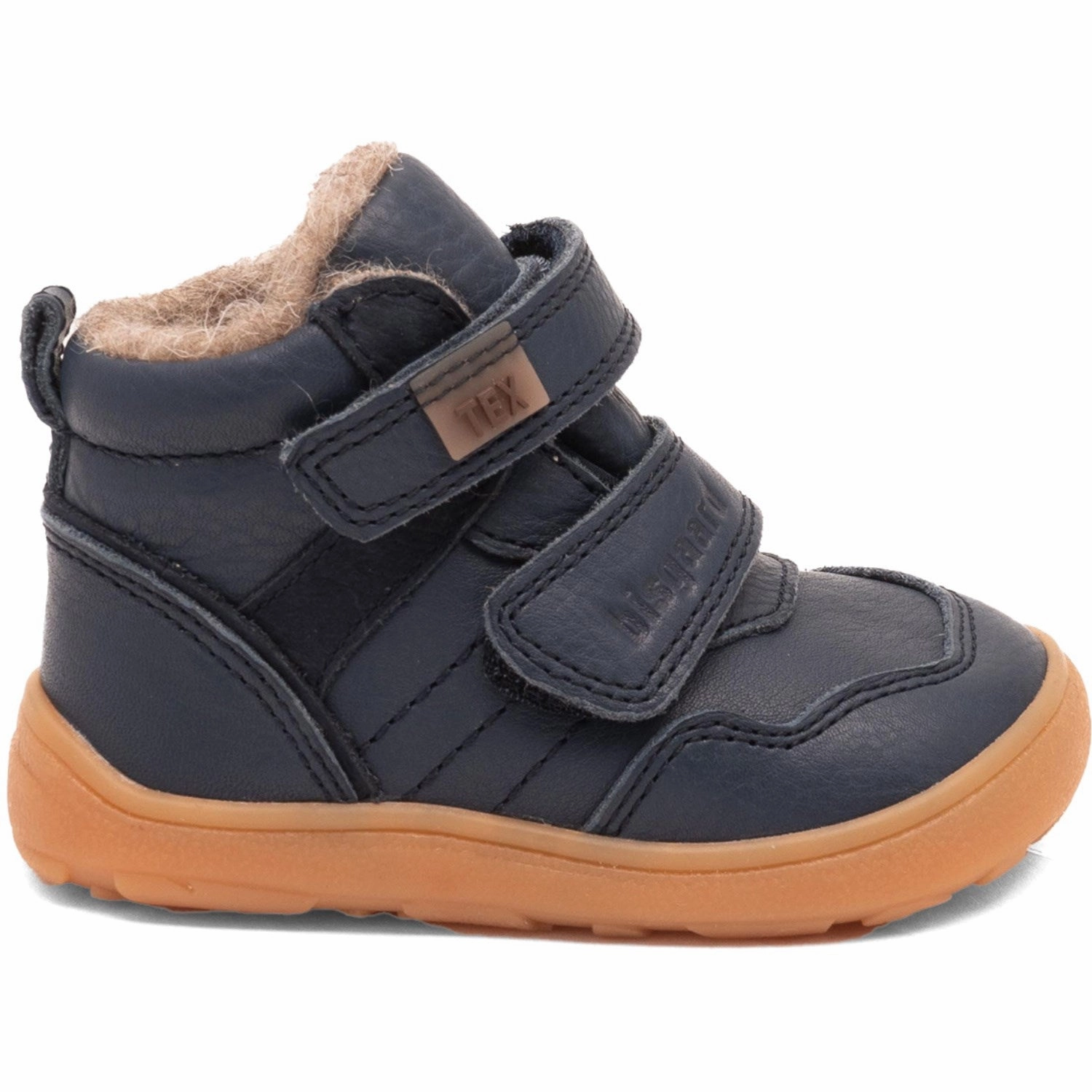 Bisgaard Navy Barefoot Becky Tex Weatherproof Seam Slip Resistant Remote Hiking