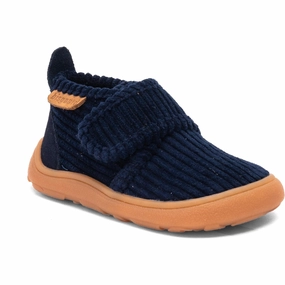 Breathability Enhancement Machine washable Bisgaard Navy Corduroy Barefoot Basic Home Shoe