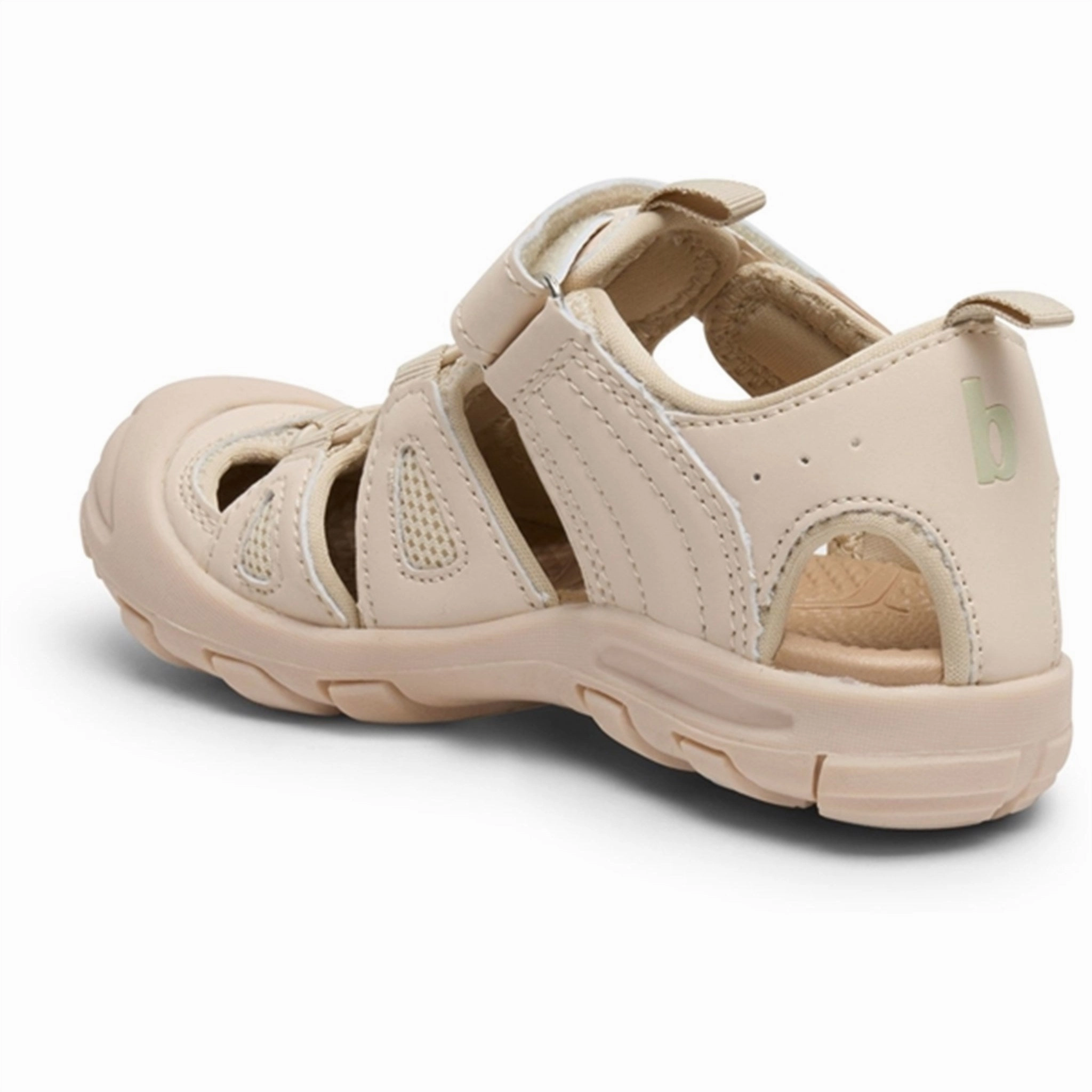 Simple Slip Bisgaard Parker Velcro Sandal Off White