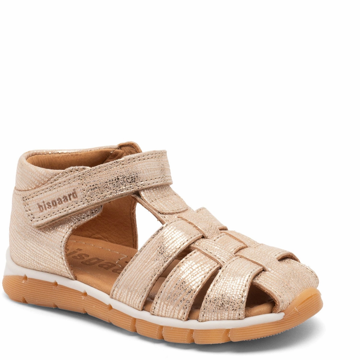 Stylish Design Weather Resistant Weave Bisgaard Platin Billie Sandal