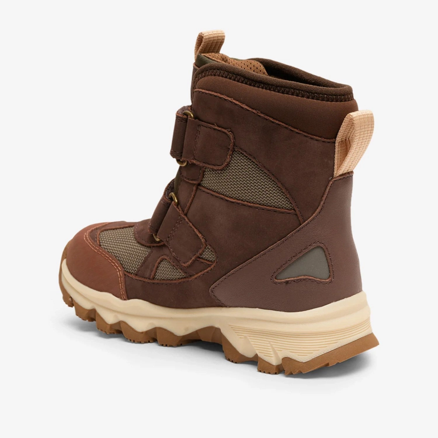 Bisgaard Plum Edon Tex Vinterst?vler Rubber Tread Pattern Wide Sole