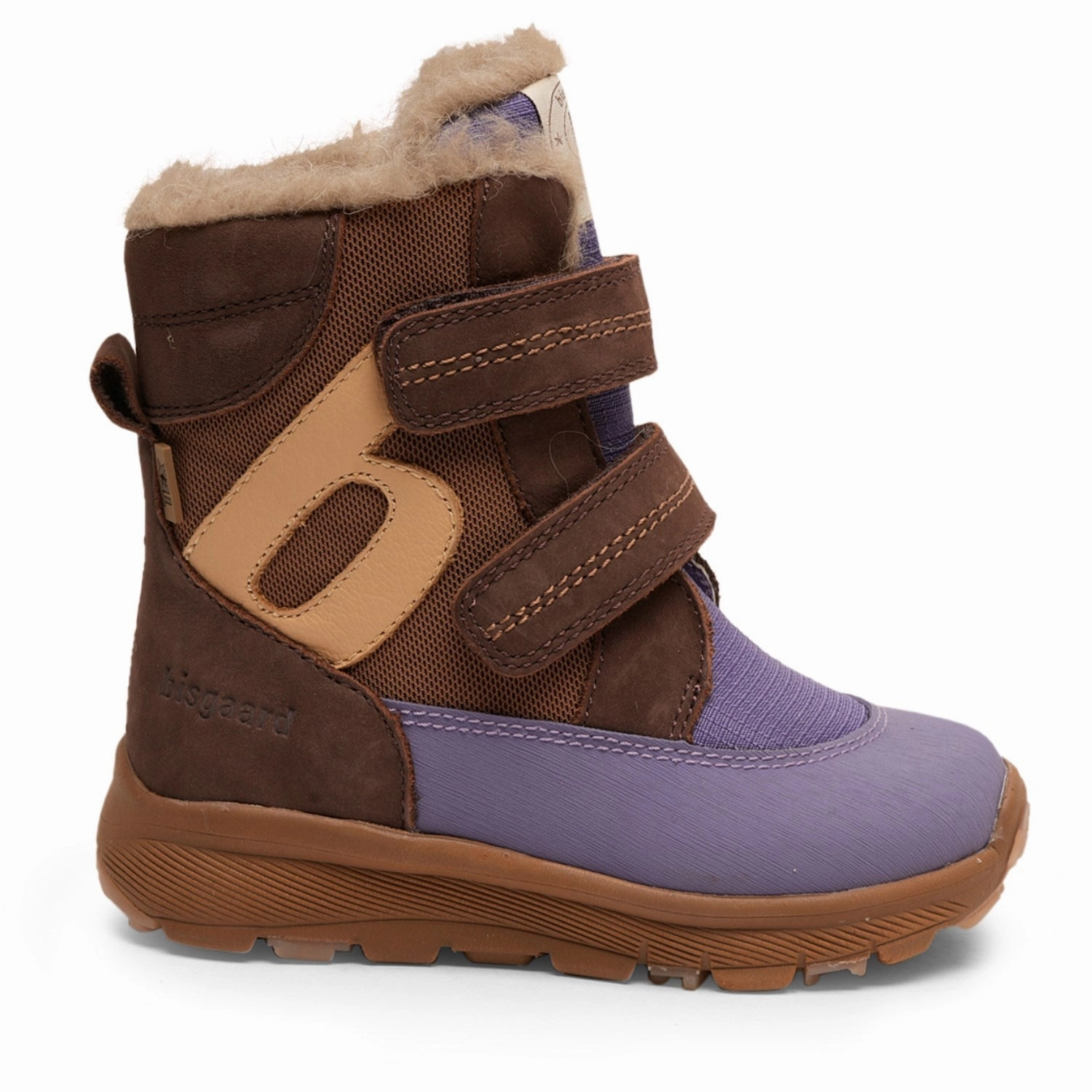 Croc Look Bisgaard Plum Spencer Tex Boots