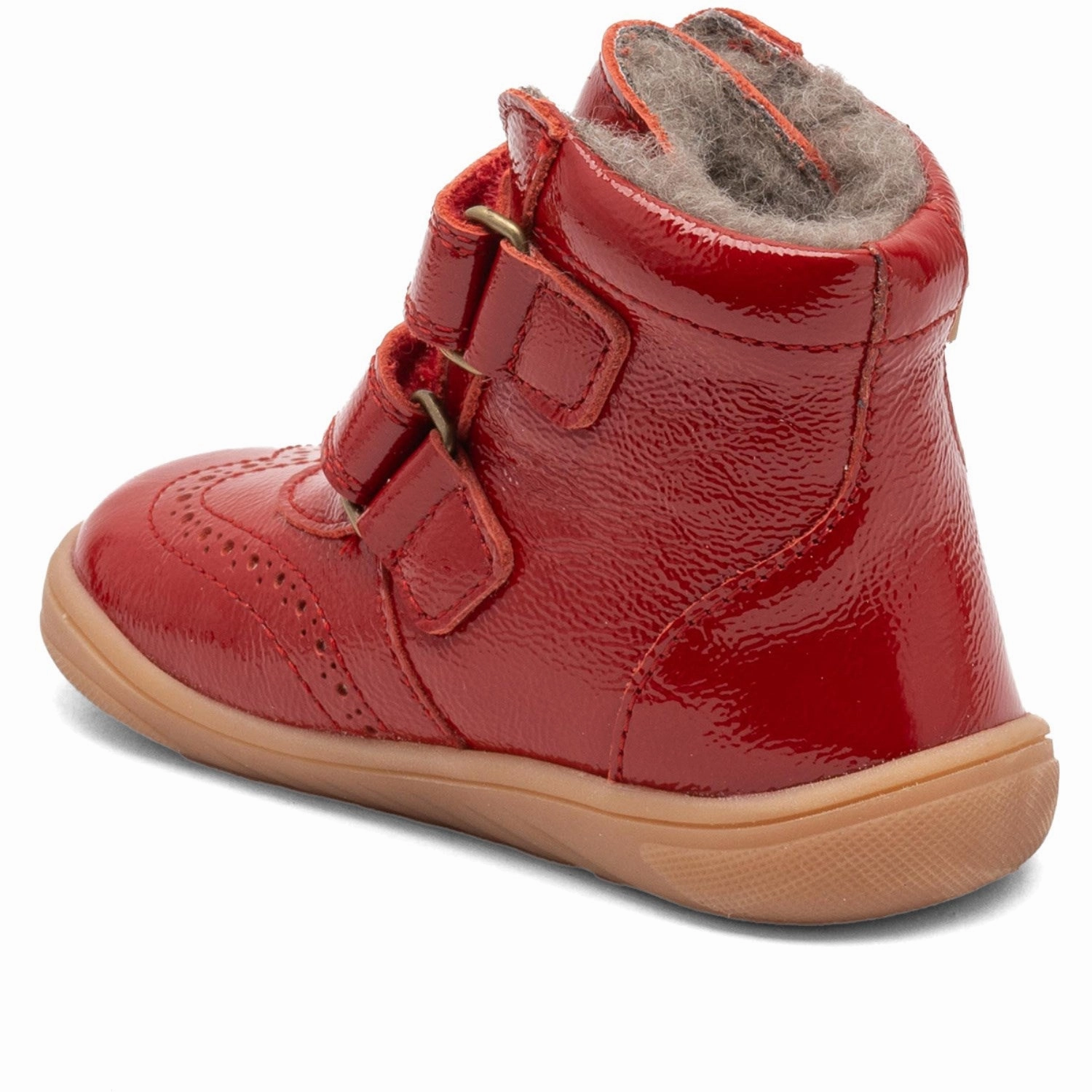 Breathable Morning Walk Everyday Walk Bisgaard Red Patent Barefoot Philine Tex