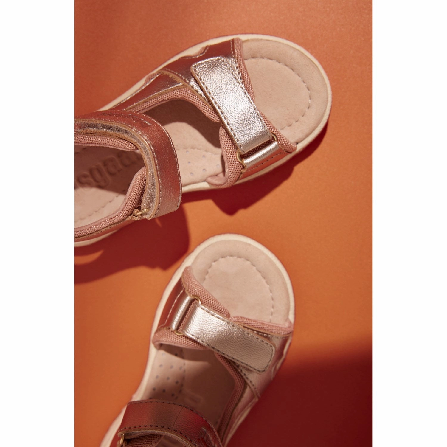 Bisgaard Rose Gold Coco Sandal Instant Fit Shoes