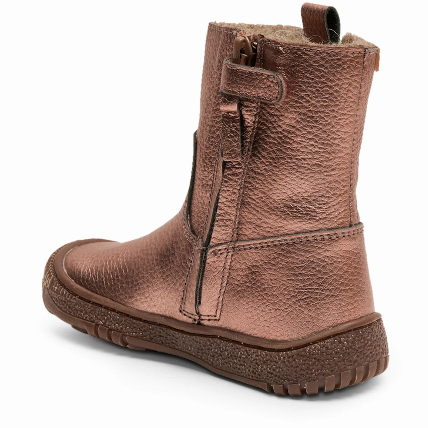 Bisgaard Rose Gold Elina Tex Bootr Slip Resistant Rough Trail Hiker Grippy Outsole Rural Traveler