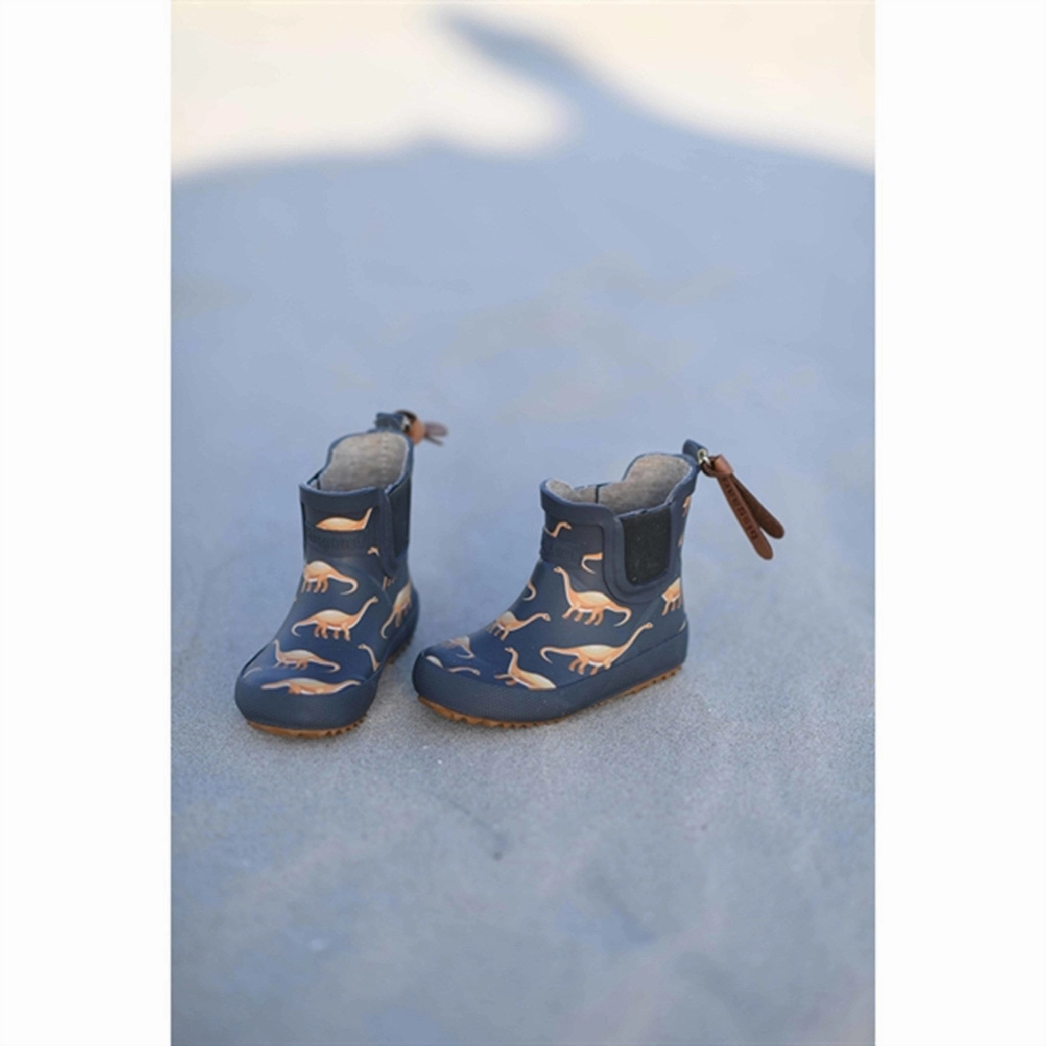 Bisgaard Rubber Boots Baby Camel Dinos Stylish