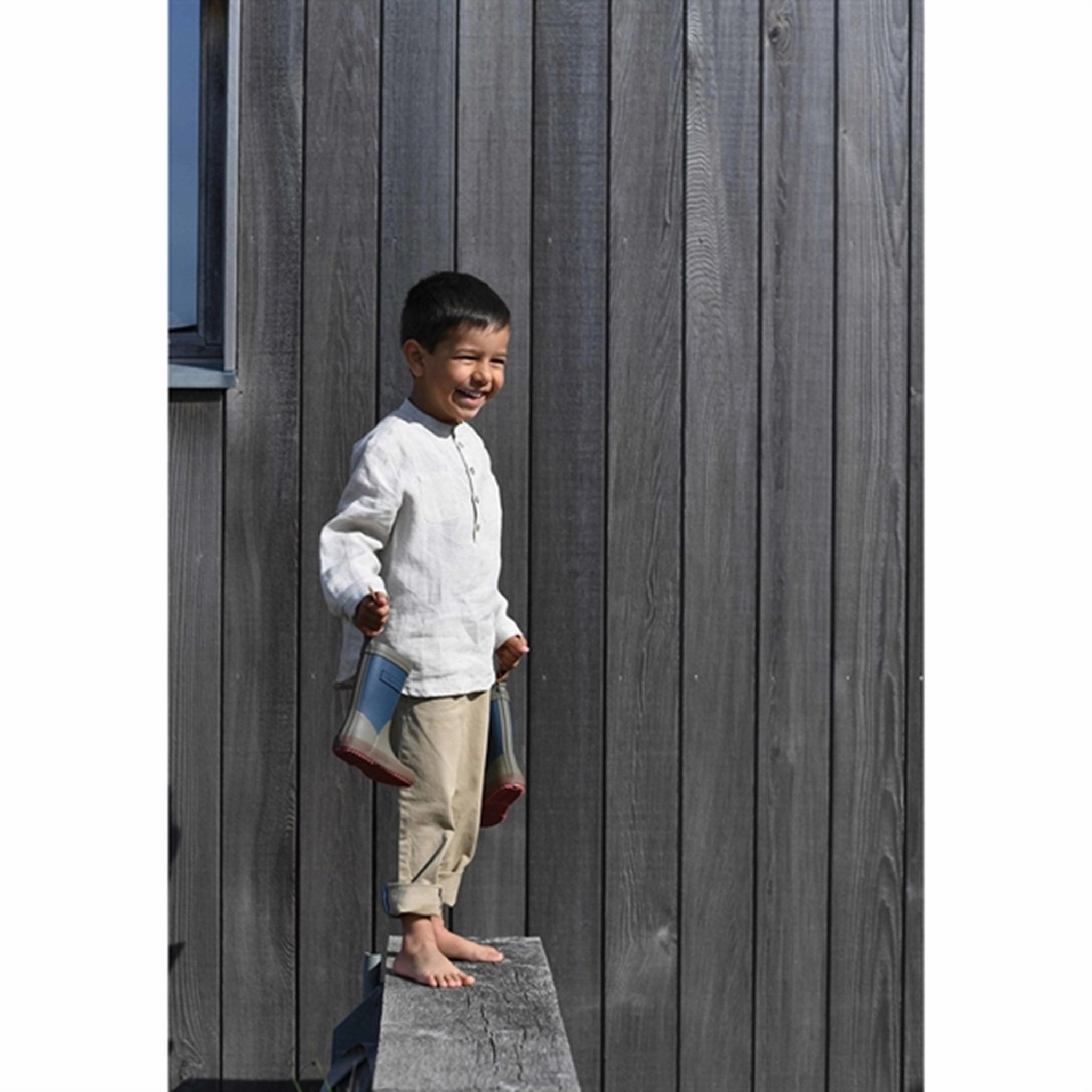 Bisgaard Rubber Boots Fashion II Blueberry City Trek