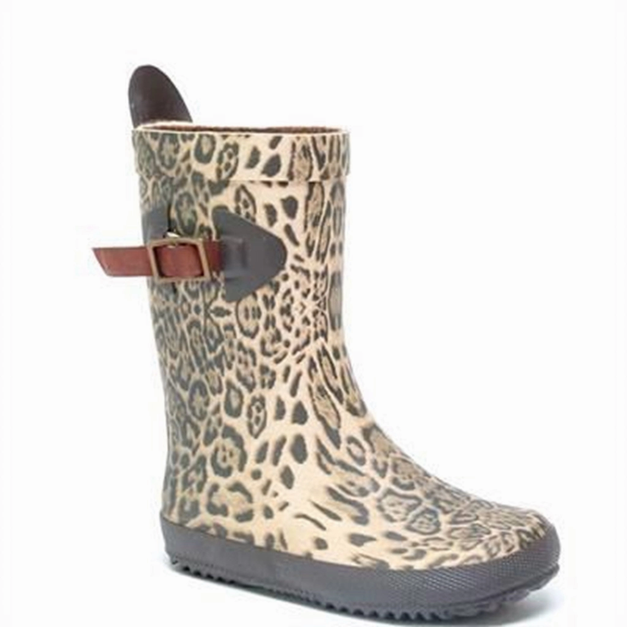 Dual Density Outsole Bisgaard Rubber Boots Scandinavia Leopard