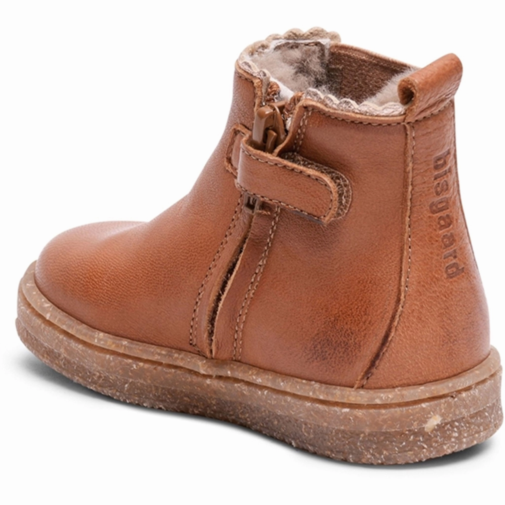 Bisgaard Siggi Lamb Starter Shoes Brandy Vegan Material