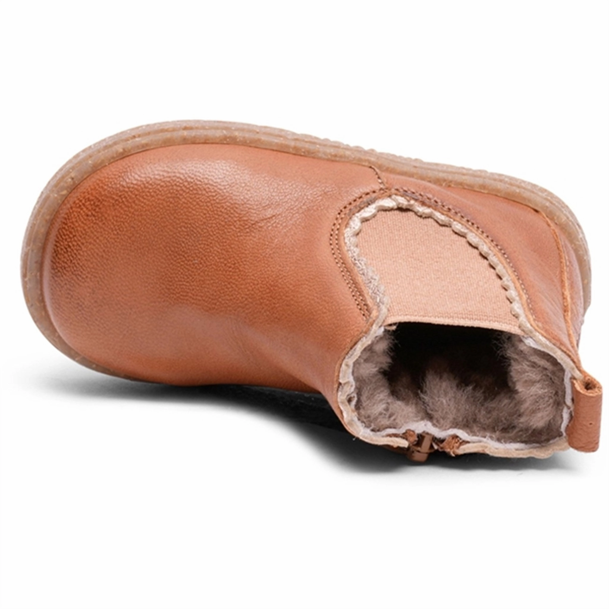 Stylish Go Bisgaard Siggi Lamb Starter Shoes Brandy