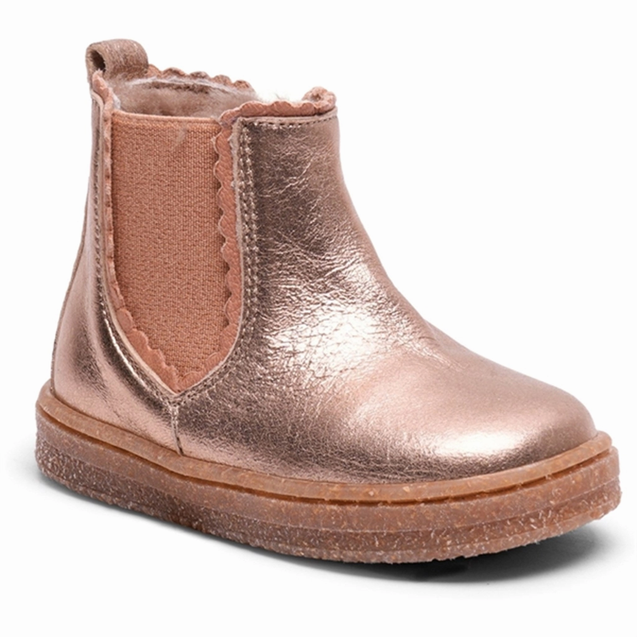 Bisgaard Siggi Lamb Starter Shoes Gold Metallic Rain Hike