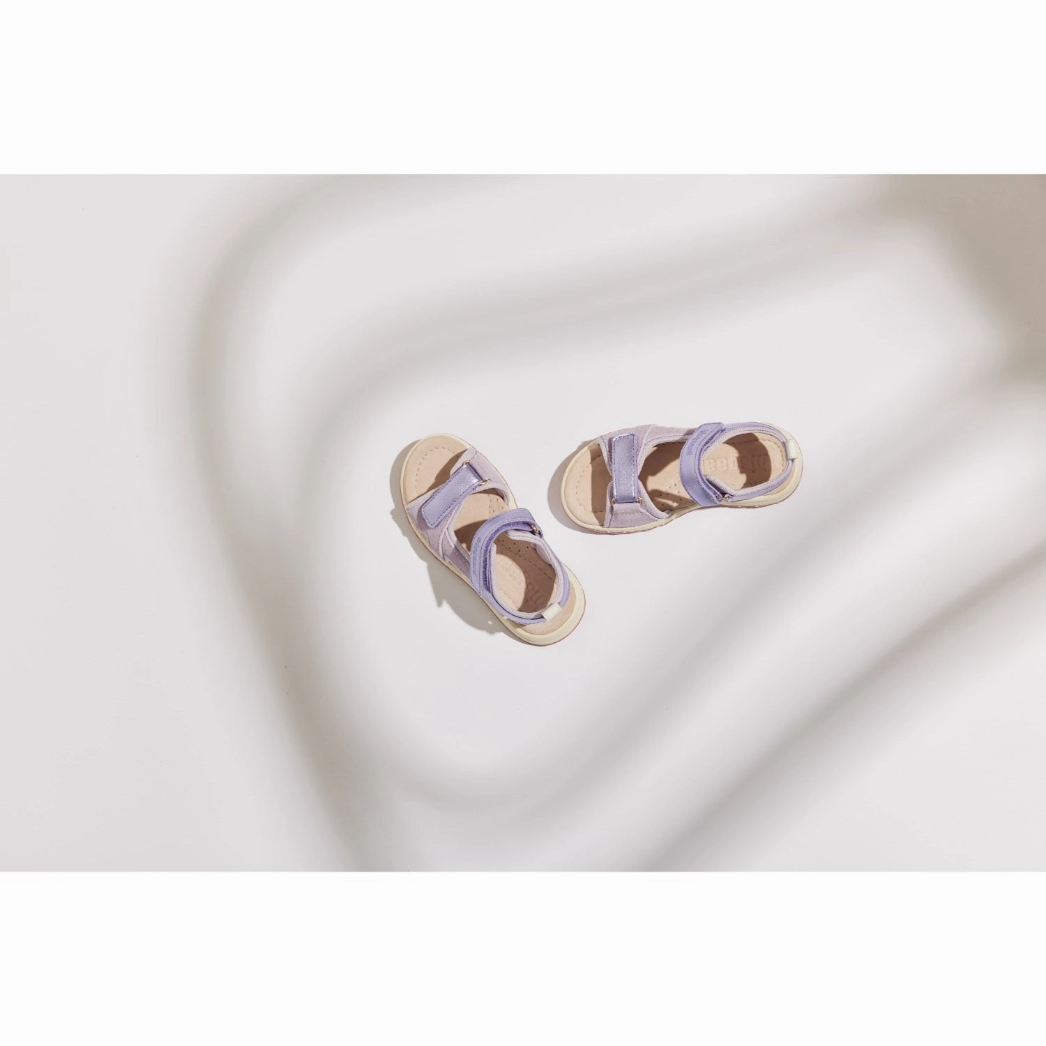 Bisgaard Sparkling Purple Coco Sandal Multi Directional Flex Easy Beach Footwear