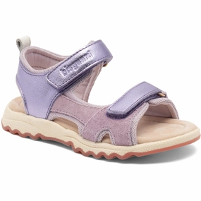 Bisgaard Sparkling Purple Coco Sandal Urban Style Indoor