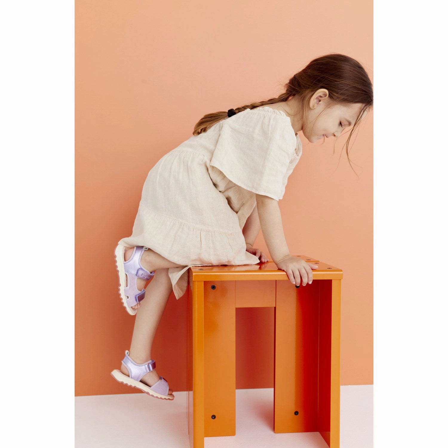 Bisgaard Sparkling Purple Coco Sandal Effortless Shoes