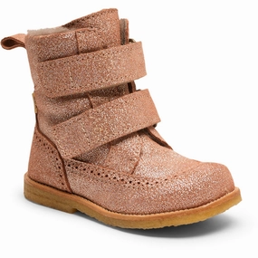 Secure Closure Bisgaard Sparkly Rose Elba Tex Bootr