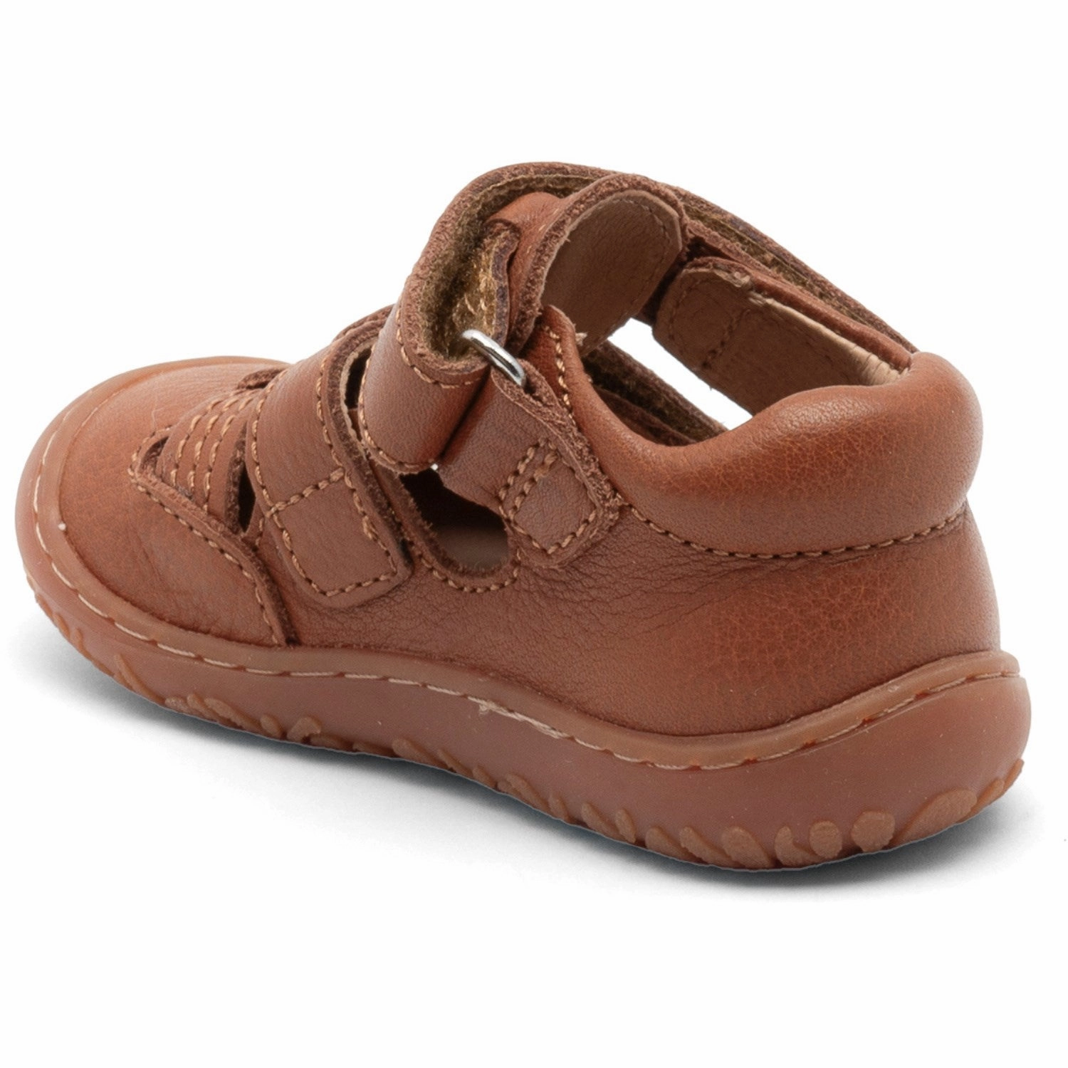 Bisgaard Tan Barefoot Hana First Step Shoe Wear Light