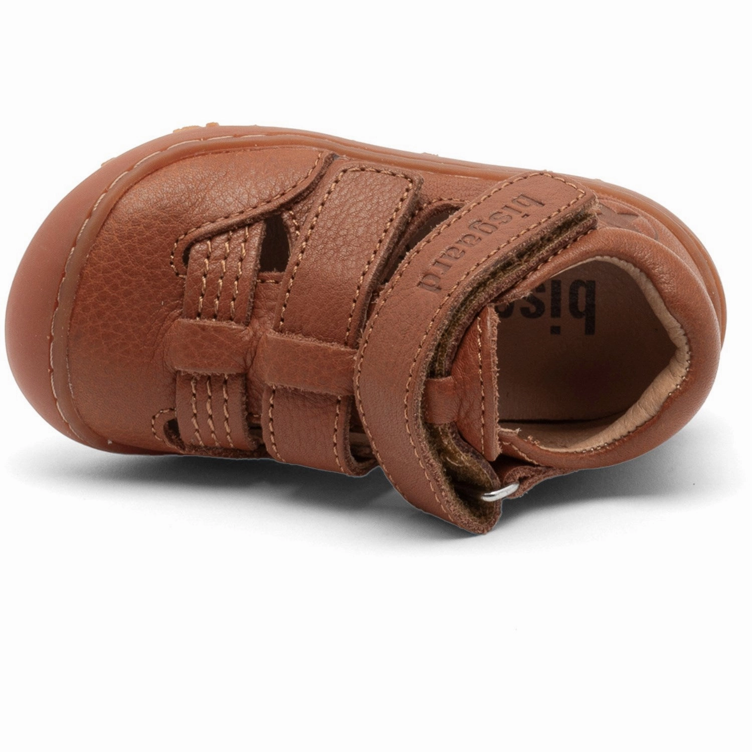 Outdoor Ready Bisgaard Tan Barefoot Hana First Step Shoe