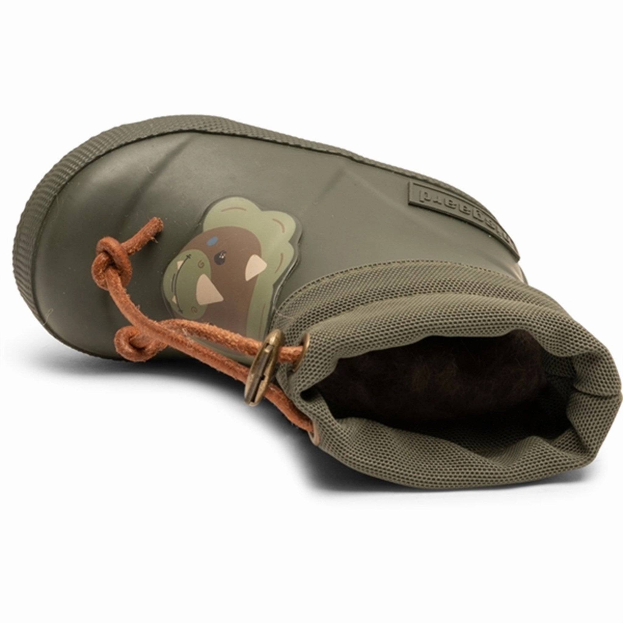 Bisgaard Thermo Baby Rubber Boots Dino Reflective accents