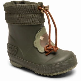 Strong Laces Bisgaard Thermo Baby Rubber Boots Dino