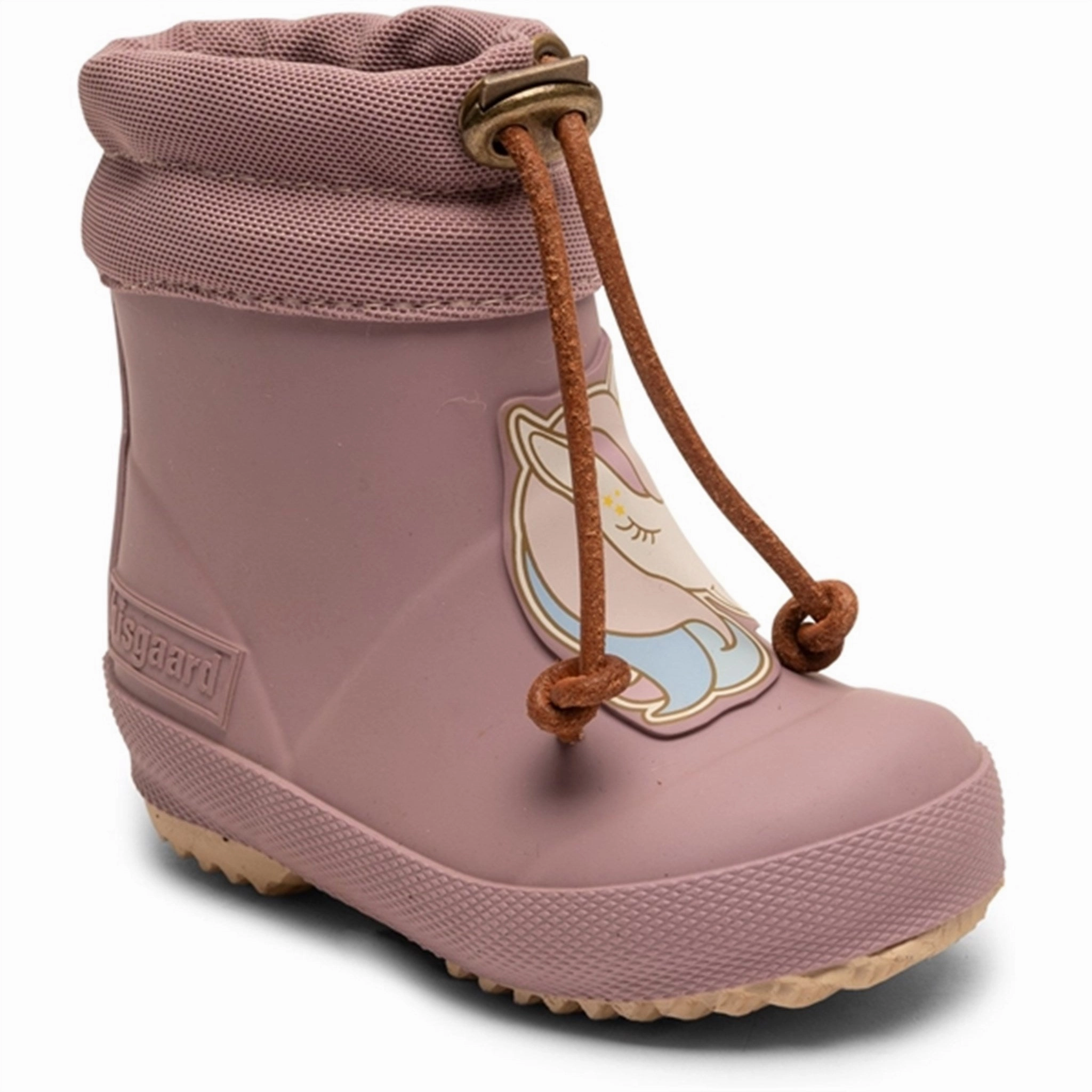 Frost Season Anti   Blister Bisgaard Thermo Baby Rubber Boots Unicorn
