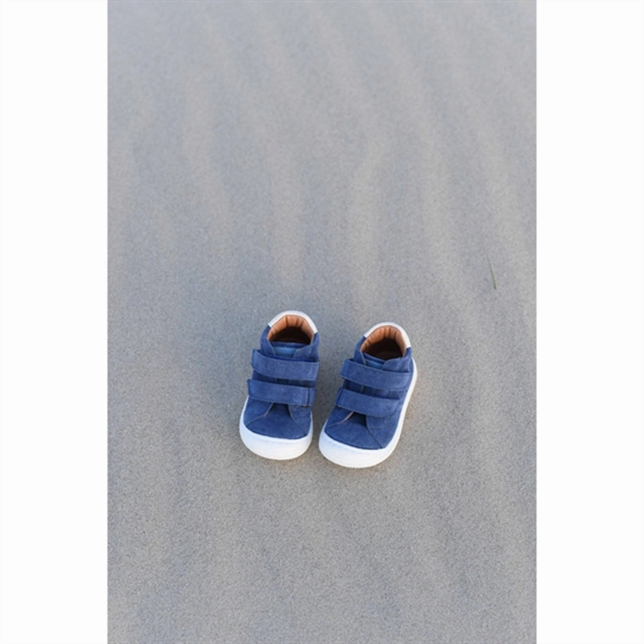 Stretch Material Bisgaard Thor V First Step Shoe Blue