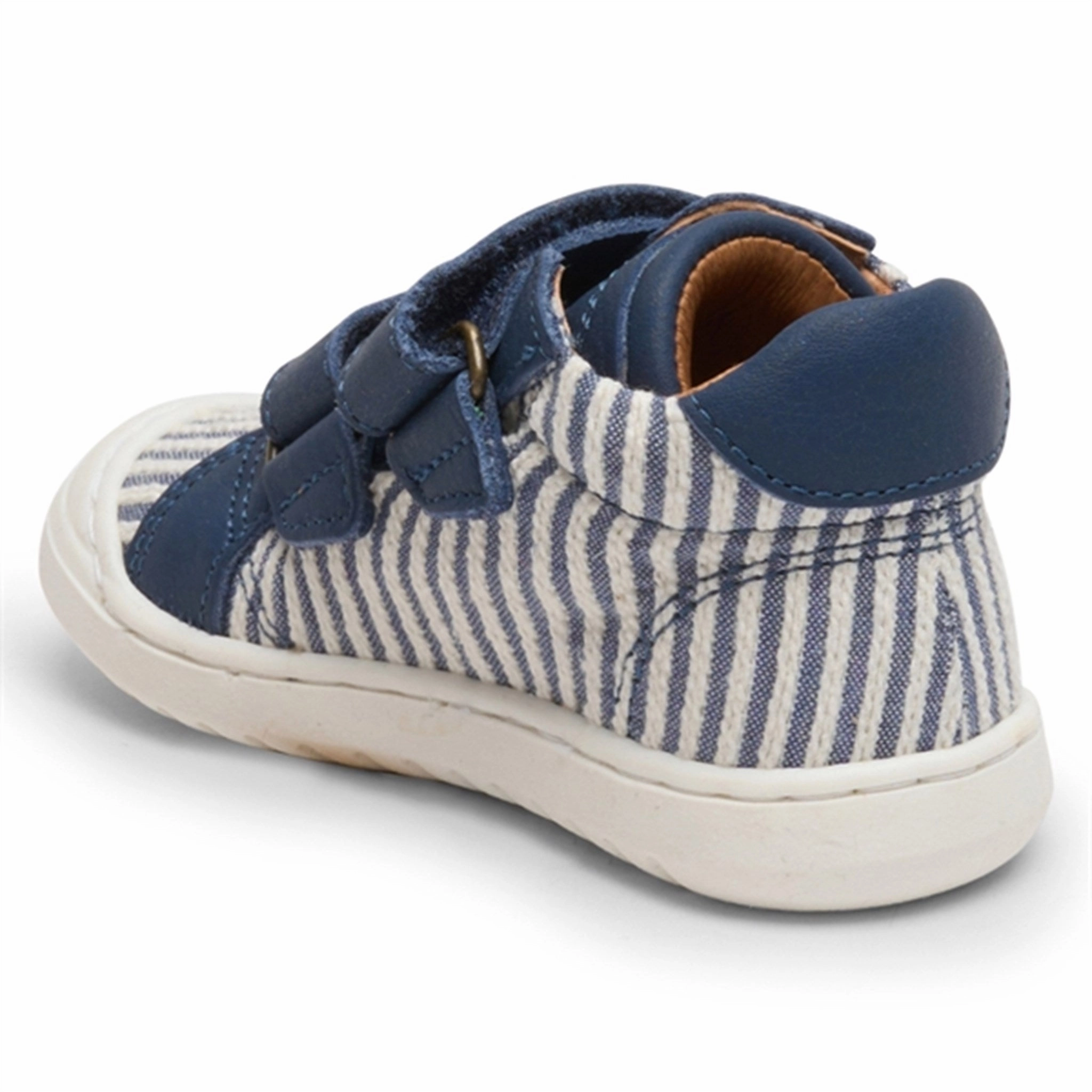 Step Out Bisgaard Thor V First Step Shoes Jeans Stripes