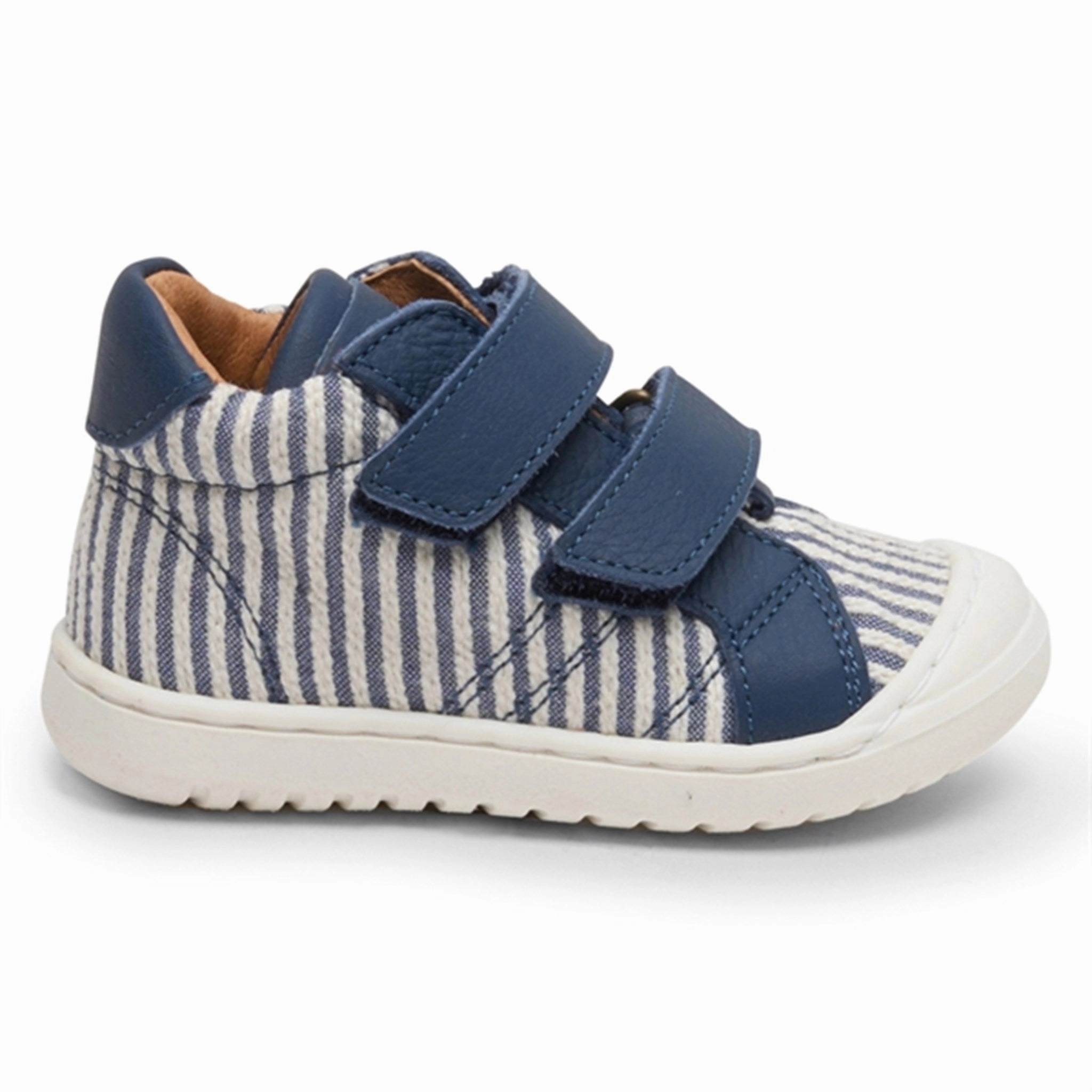 Bisgaard Thor V First Step Shoes Jeans Stripes Travel Walk
