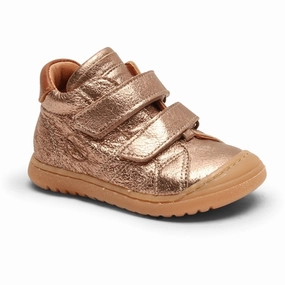Bisgaard Thor V Starter Shoes Gold Metallic Comfy Choice