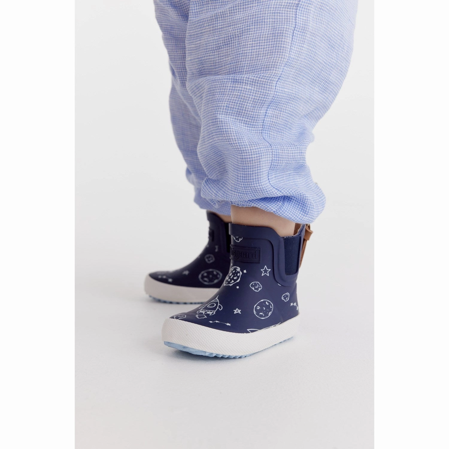 Bisgaard To The Moon Baby Rubber Boot Neutral Finish