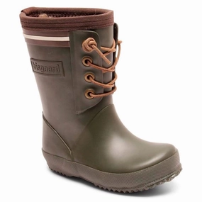 Winter Scene Bisgaard Winter Thermo Rubber Boots Green