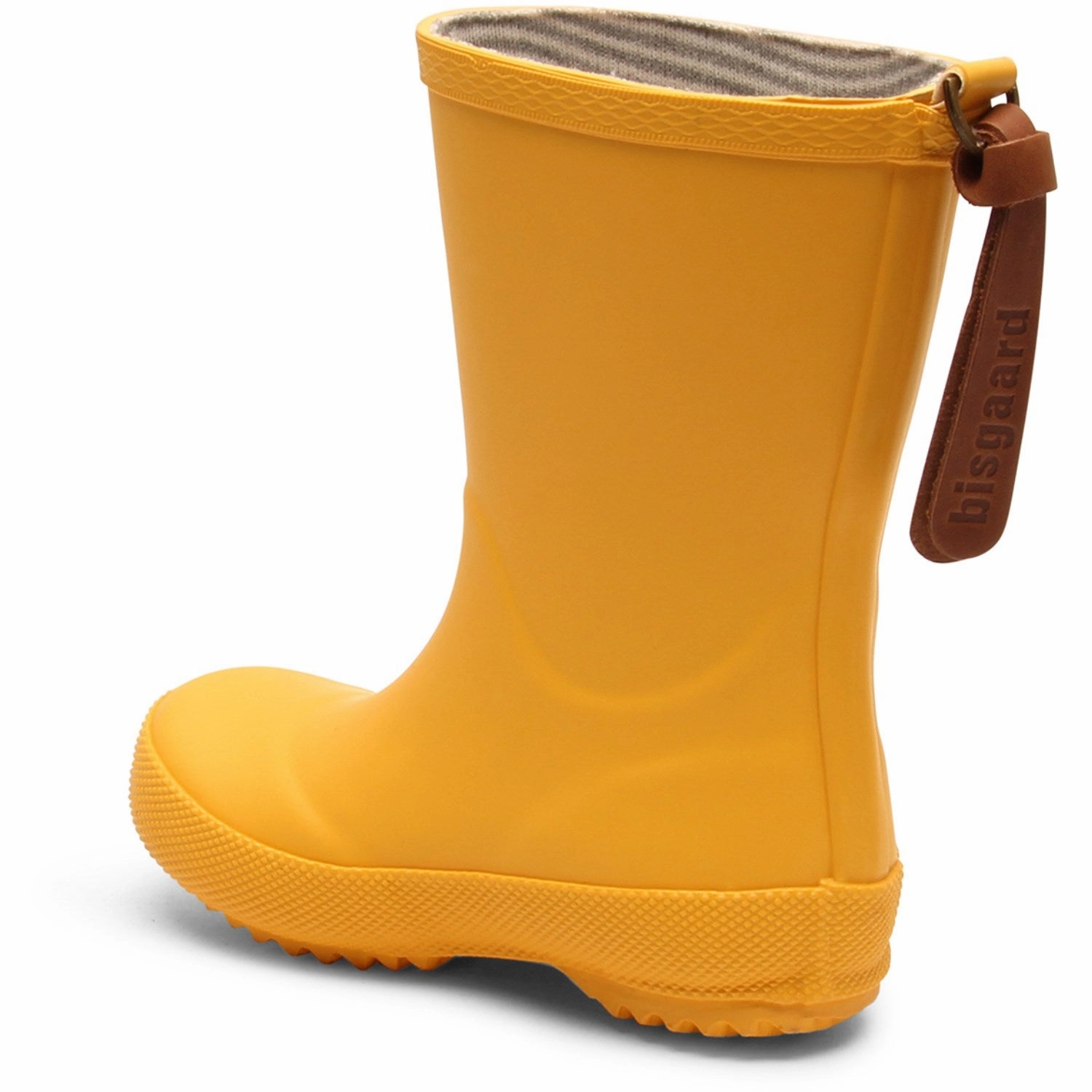 Bisgaard Yellow Basic Rubber Boot Comfort Lining Adventure Seeker