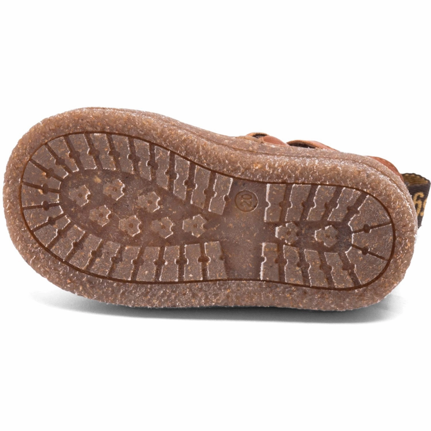 Bisgaard Cognac Phillip Lamb First Step Shoe On Track