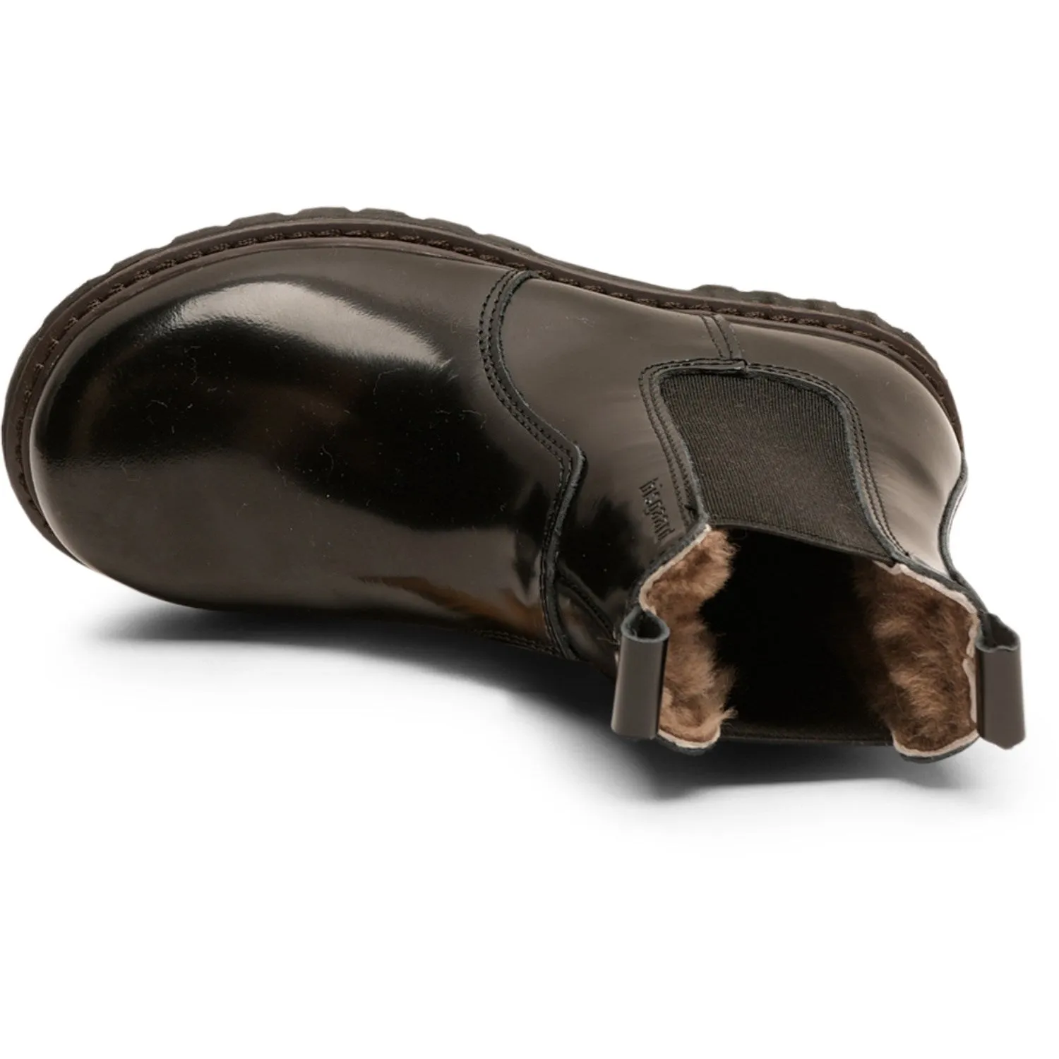 Bisgaard Black Polido Neel Lamb Bootr Unisex Cool Tough Sole