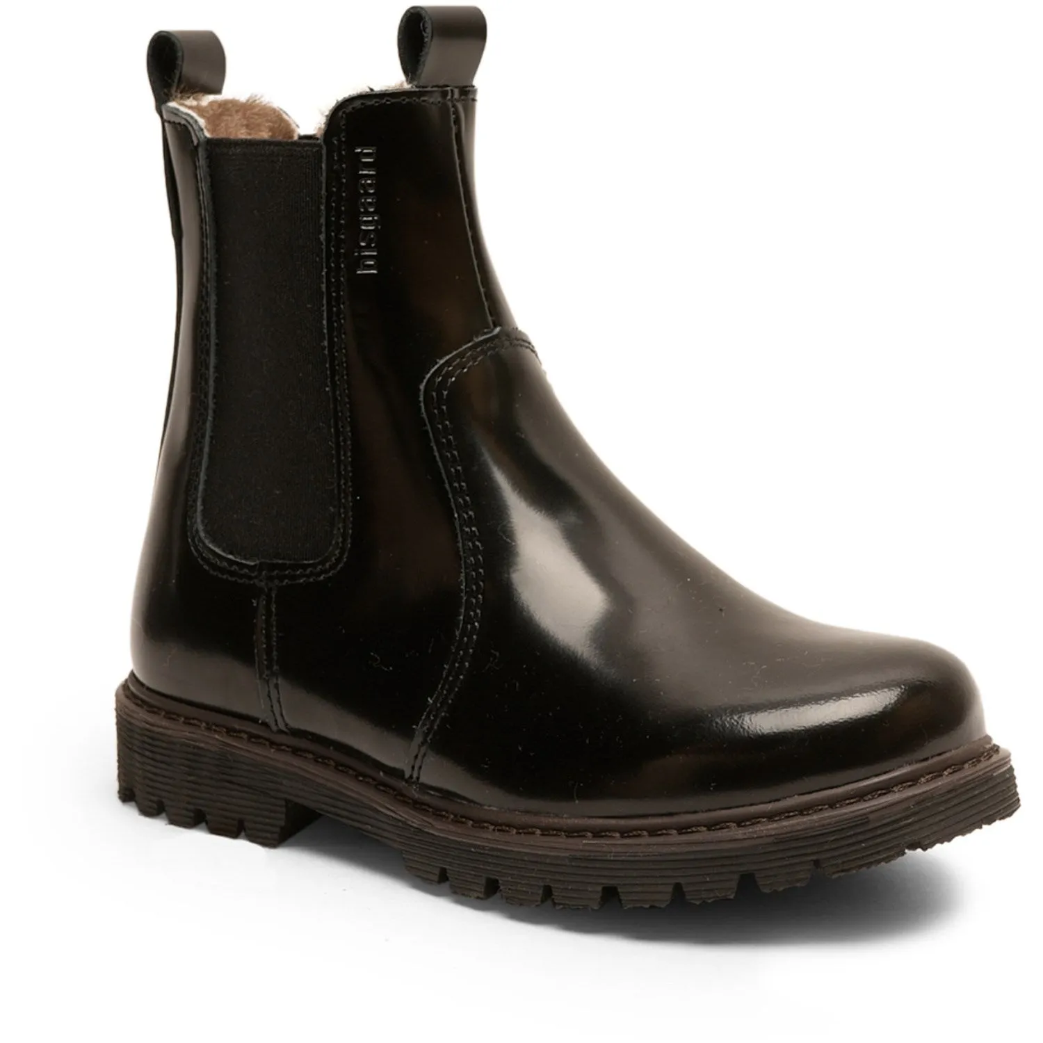 Bisgaard Black Polido Neel Lamb Bootr Comfort Lining Cold Weather Commuter Thermal Core All Day Wear