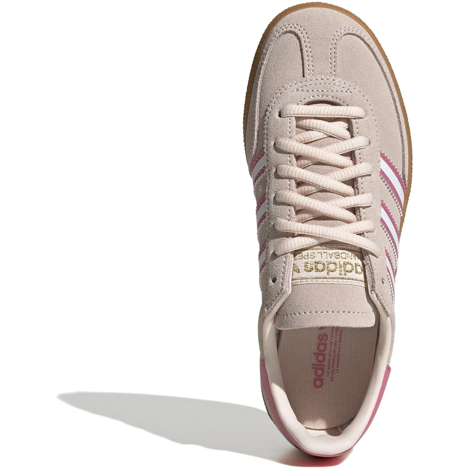 adidas Originals Wonder Quartz/Ftwr White/Rose Tone Handball Spezial J Sneakers Perforated Tongue