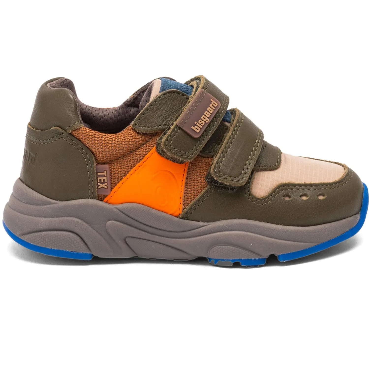 Bisgaard Khaki Herle Tex Tex PUMidsole Compression Fit Lining