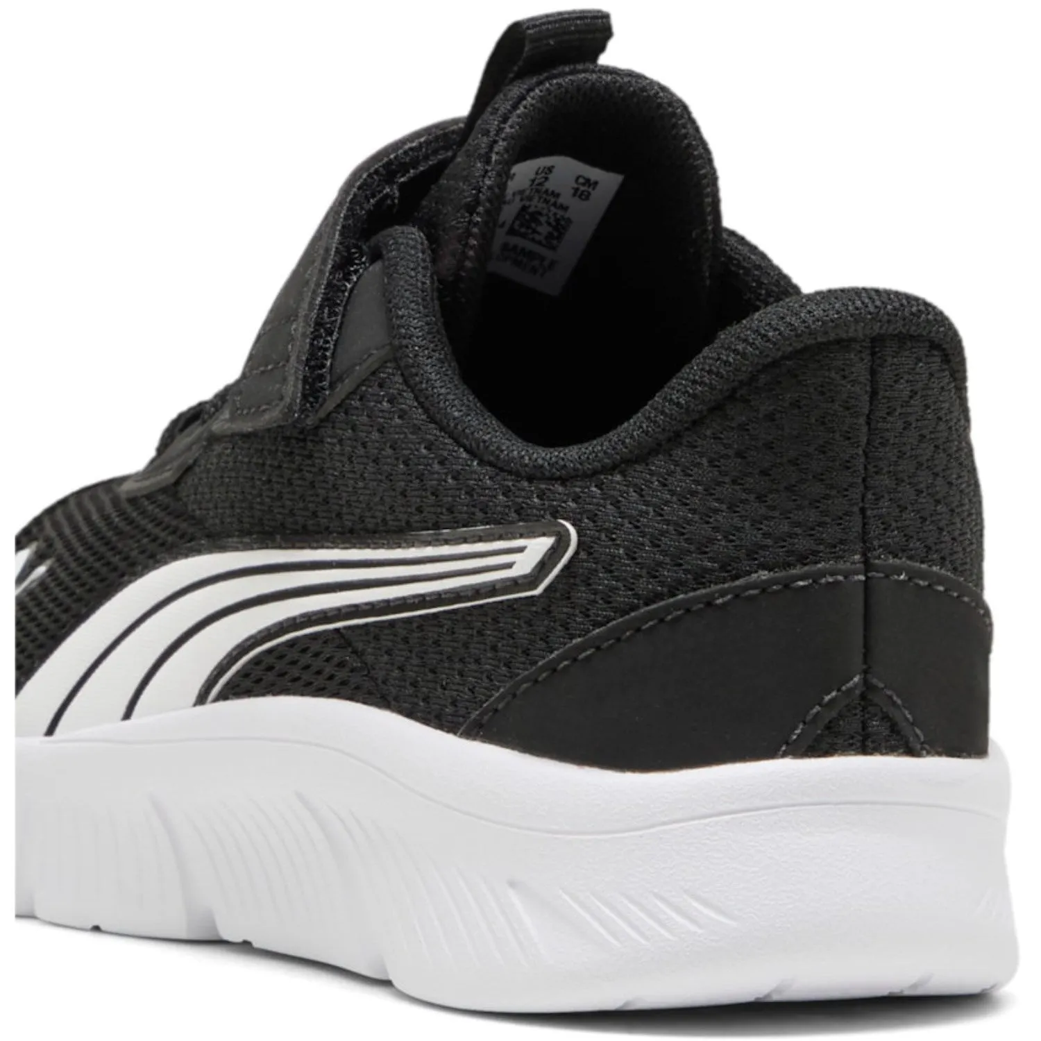 Puma Black FlexFocus Modern AC  PS Sneakers Stable Activity Abrasion Resistant Construction