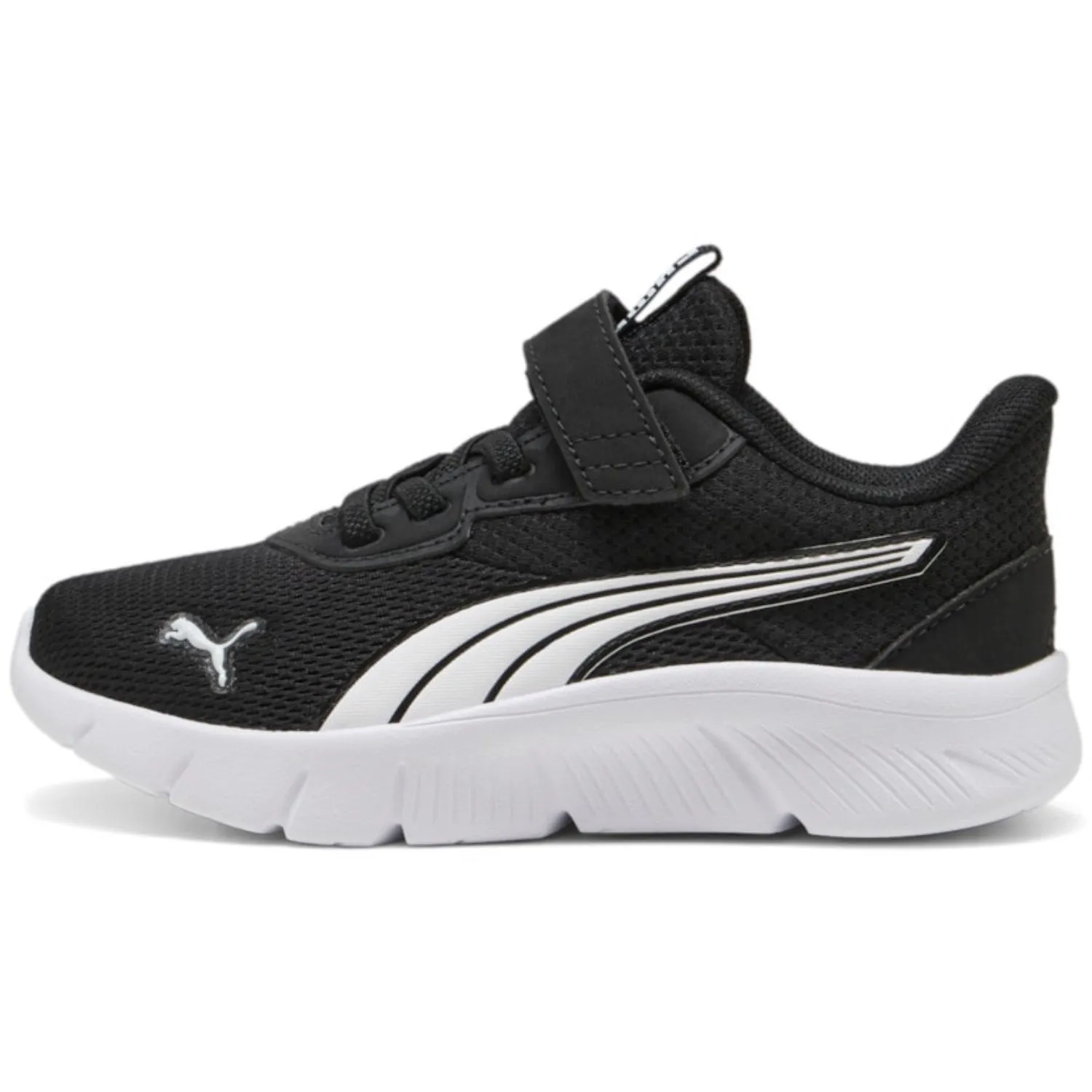 Puma Black FlexFocus Modern AC  PS Sneakers Comfort Laces Shock-absorbent wear