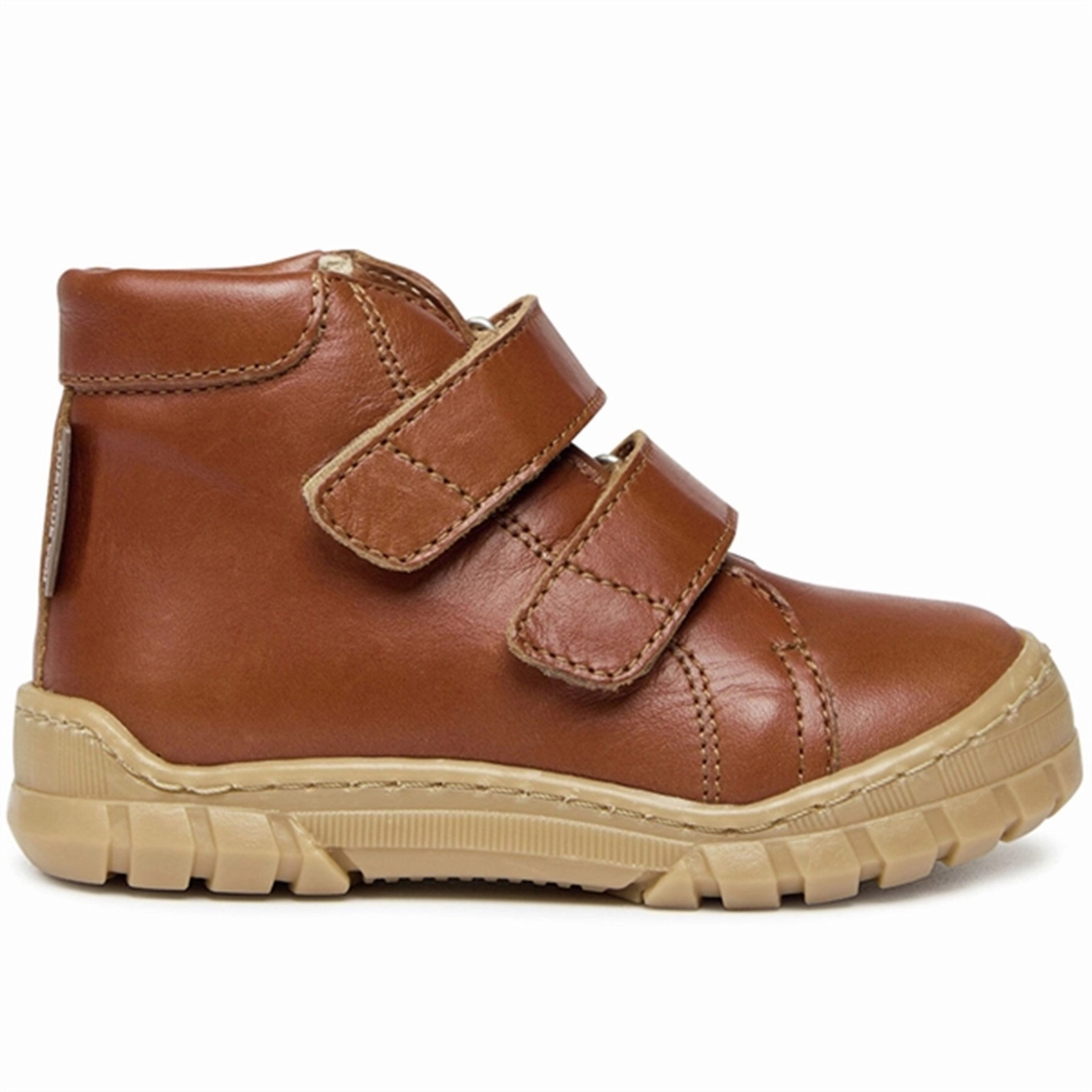 Cloud Light Daily Street Angulus Basic Beginner Tex Sneaker with Velcro Cognac Basic