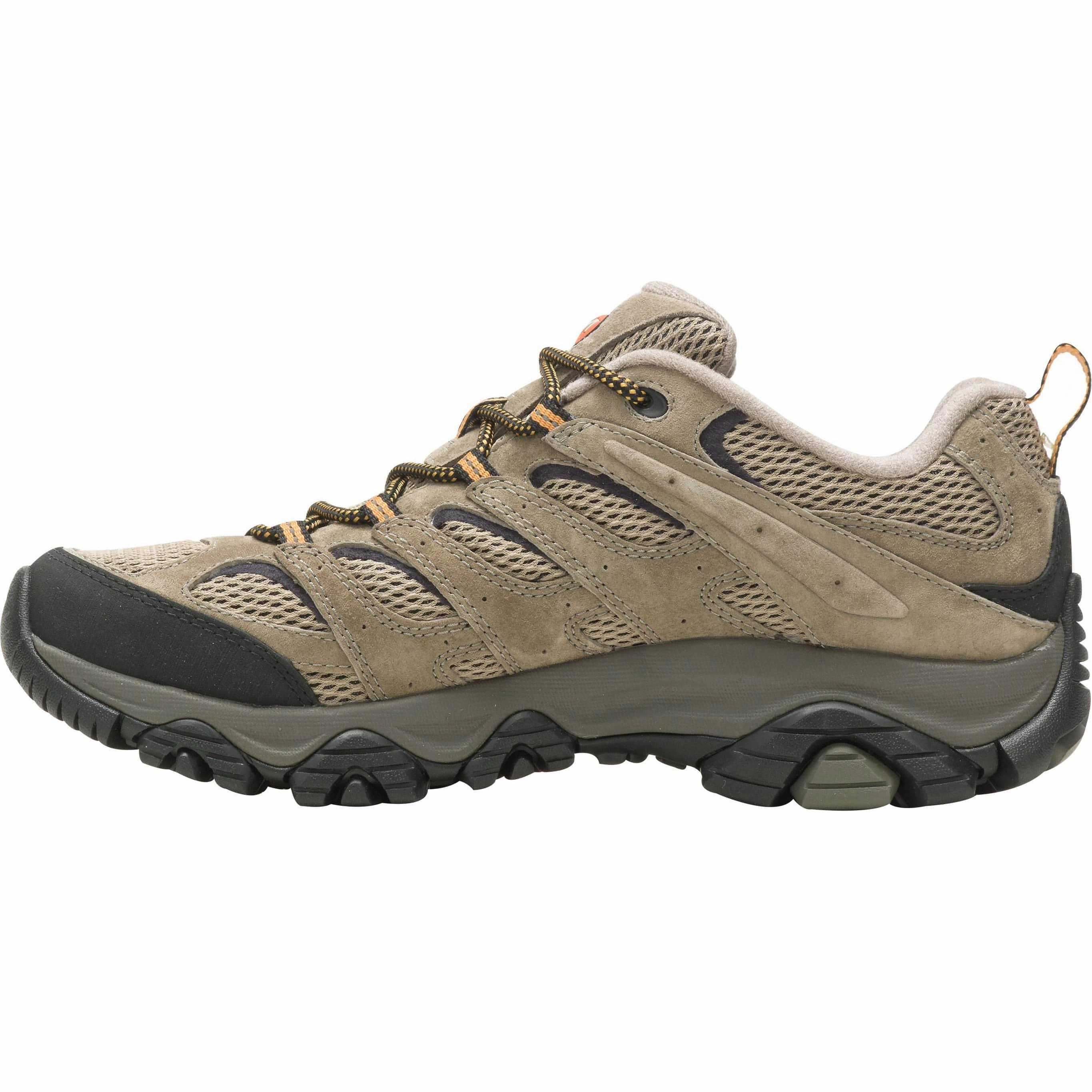 Loose Fit Merrell Moab 3 Mens Walking Shoes - Brown