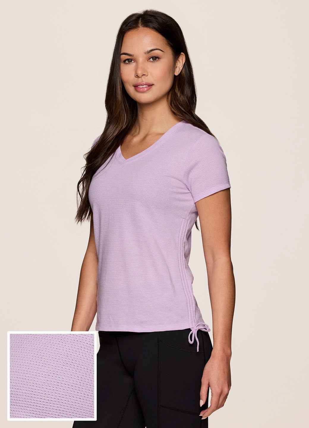 All In Ruched Tee Soft Design Flattering Shape