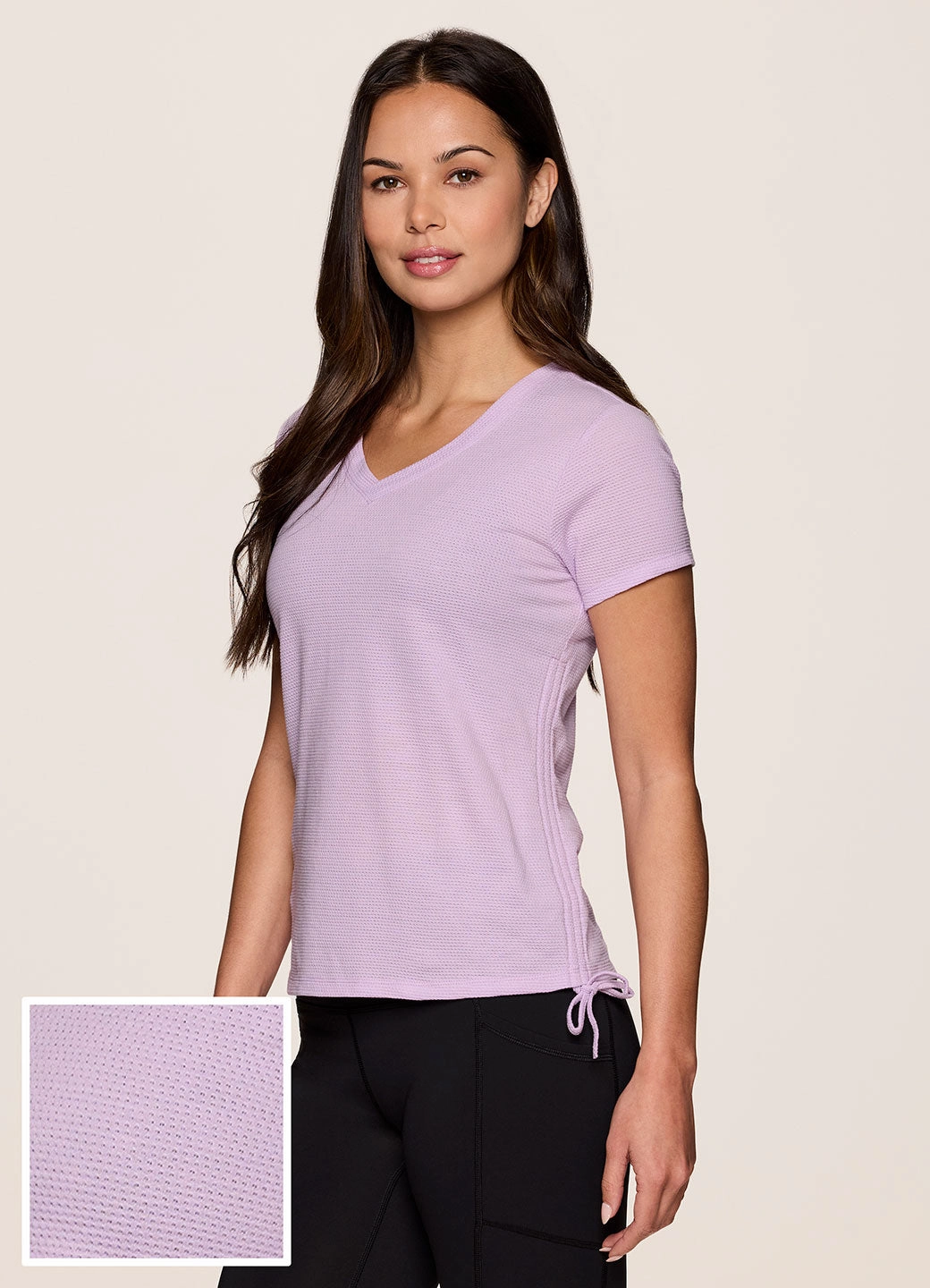 All In Ruched Tee Breathable Fit Wear